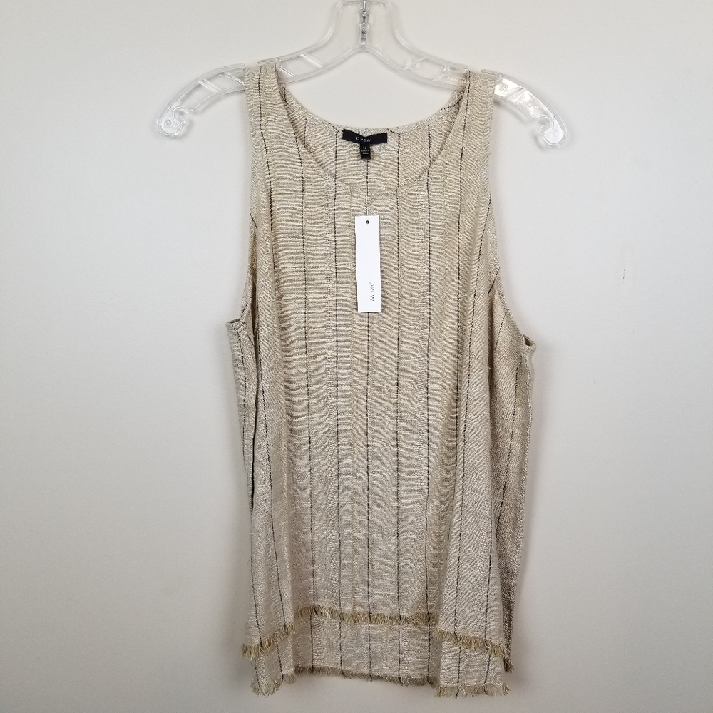 NWT | Anthro | Drew Natural Burlap Teagan Tank Top